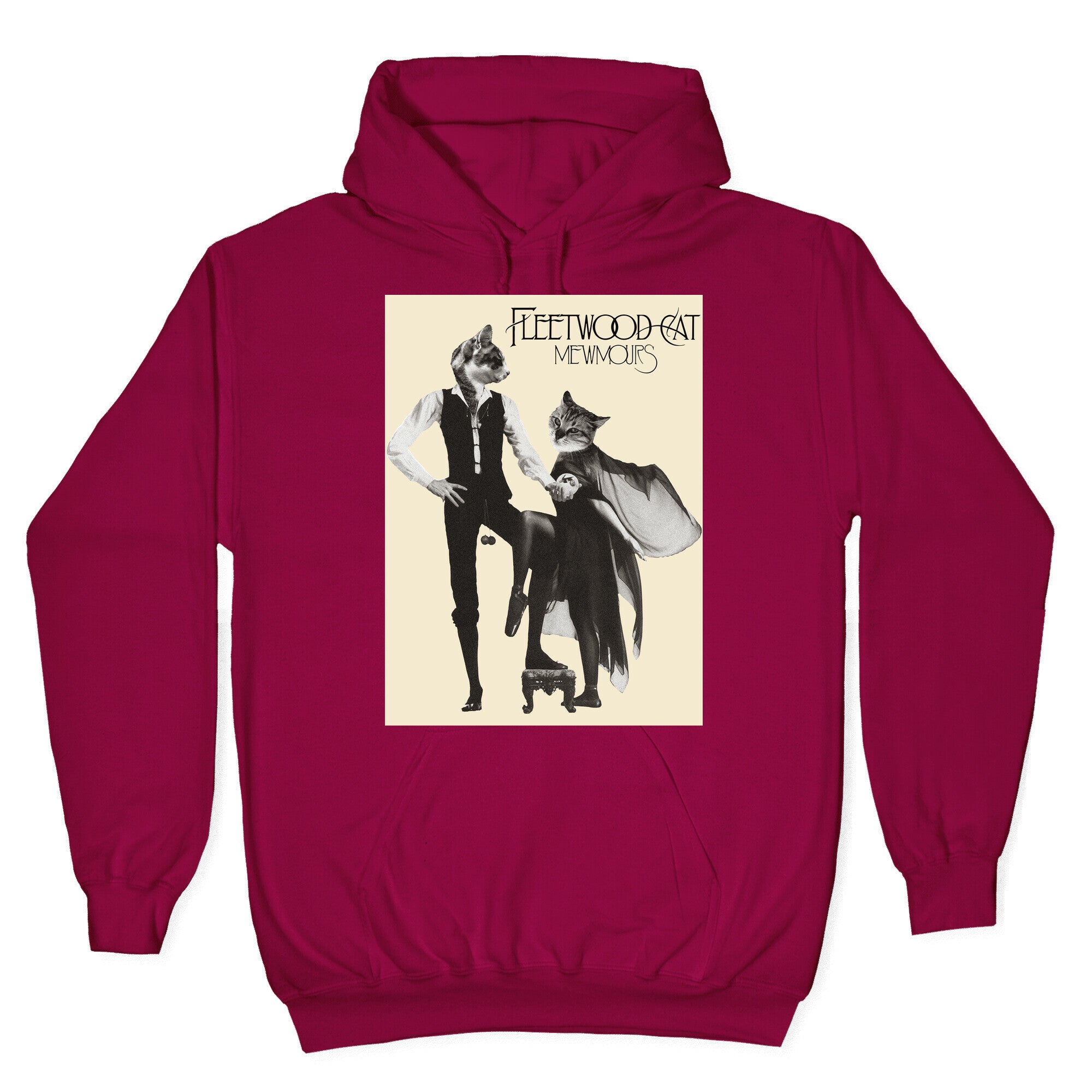 Fleetwood Cat Mewmours Mashup Hoodie